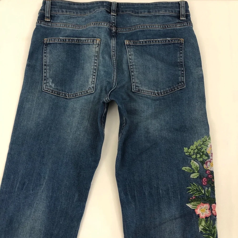 Rare l ZARA Hipster l Sz 4 l Ankle Mommy Jeans - Picture 6 of 16